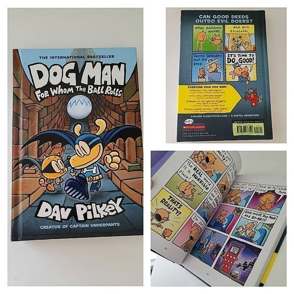 𝅺Dog Man For Whom The Ball Rolls Graphic Novel #1085
